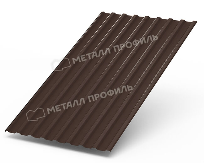 Профнастил МП20 х 1100 - A (PURETAN-20-8017-0.5) в Воскресенске