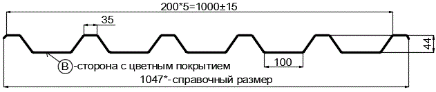 Фото: Профнастил Н60 х 845 - B (PURMAN-20-3005-0.5) в Воскресенске