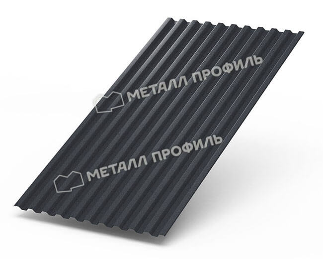 Профнастил С21 х 1000 - B (Steelmatt-20-7024-0.4±0.08мм) в Воскресенске