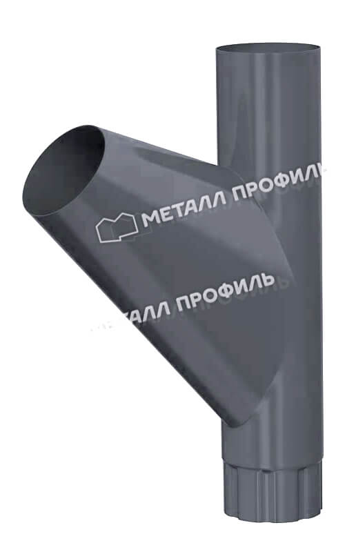 Тройник трубы Foramina Freeze D100 (FRZ_D-01-GreyGrey-0.5) в Воскресенске