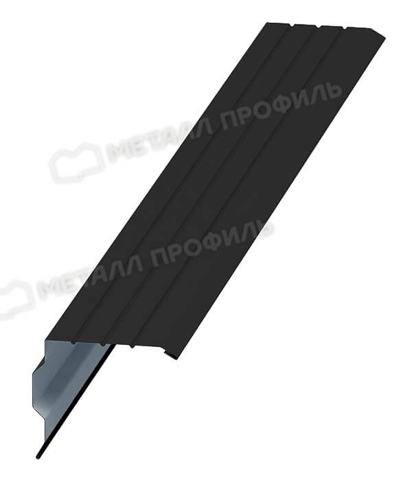 Планка торцевая 90х115х2000 (VikingMP E-20-9005-0.5)