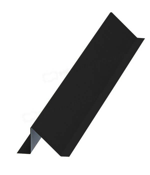 Планка снегозадержателя 95х65х2000 (PURMAN-20-9005-0.5)