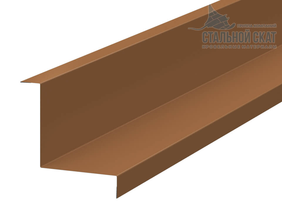 Планка угла внутреннего FASTCLICK 75х75х3000 (PURMAN-20-Argillite-0.5)