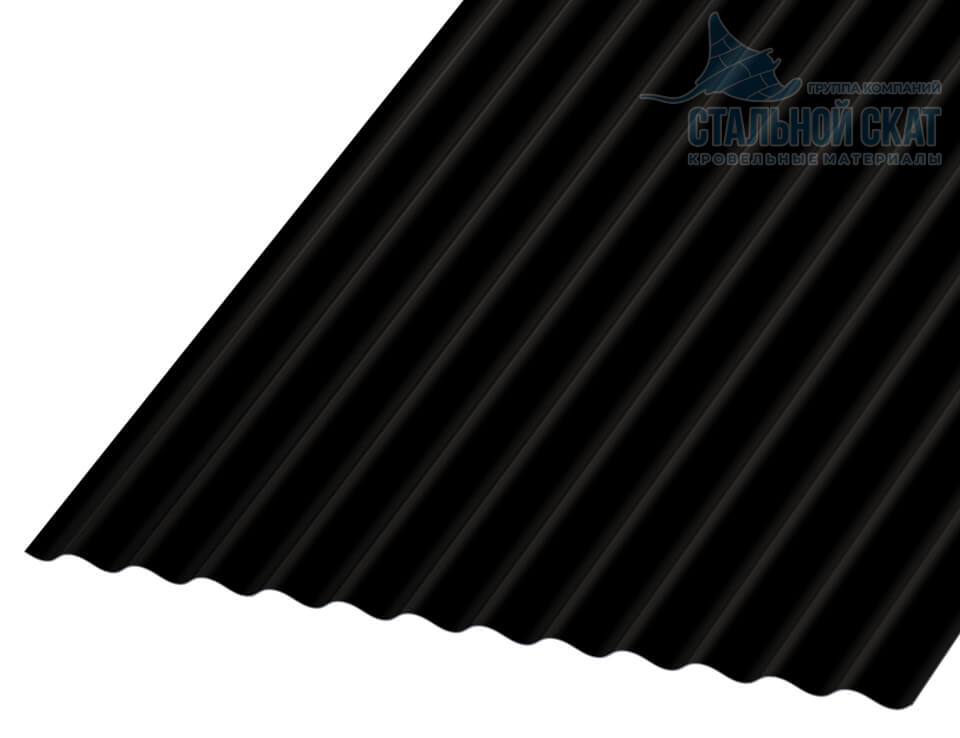 Профнастил МП18 х 1100 - B (ПЭ-01-9005-0.45)